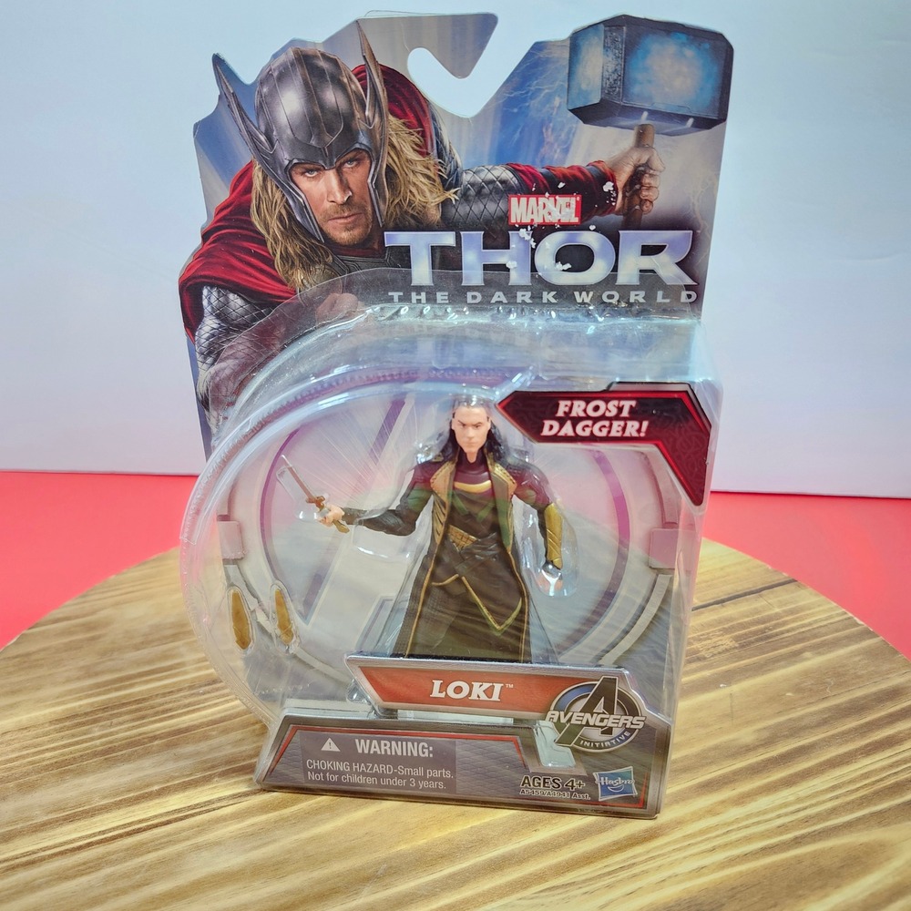 Marvel‎ Thor The Dark World Loki Action Figure Frost Dagger Hasbro A5459 2013